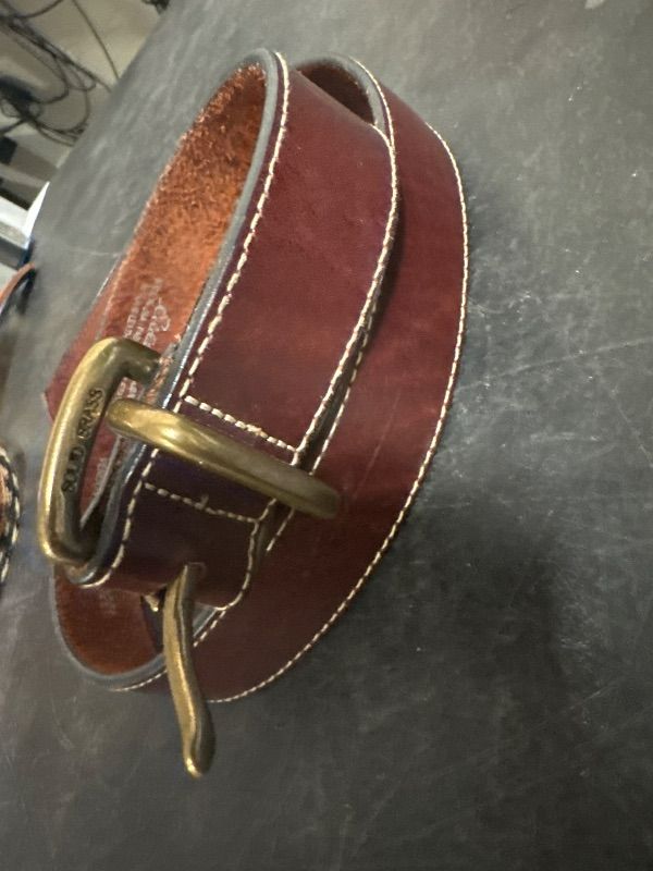 Photo 1 of Eddie Bauer  size 34 brown belt