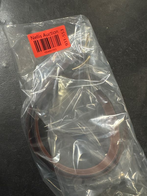 Photo 1 of size 34/85 split cow hide belt 