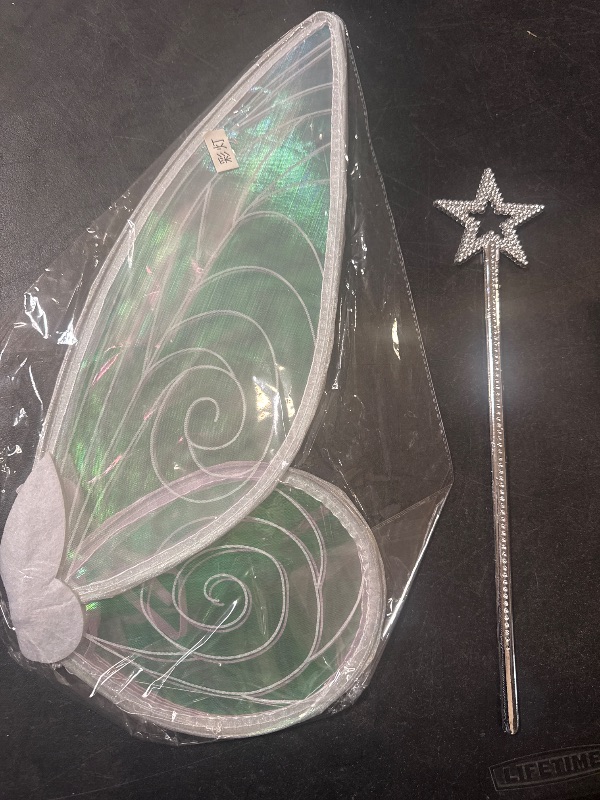 Photo 1 of Fairy Wings for Women and Girls- Halloween Fairy Costumes Tinkerbell Wings with Fairy Accessories