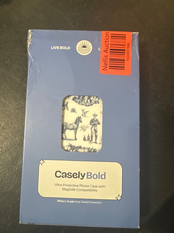 Photo 1 of Casely iPhone 15 Pro Case | Wild West Adventure | Desert Western | Bold Extra Protective Design | Compatible with MagSafe and Action Button
