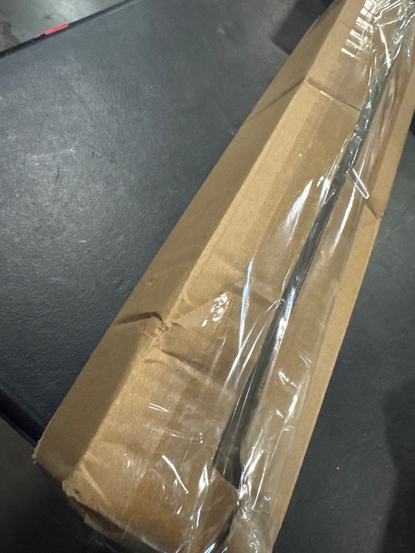 Photo 1 of Mainstays 3/4" Gold End Cap Adjustable Single Curtain Rod Set, 30-84"
