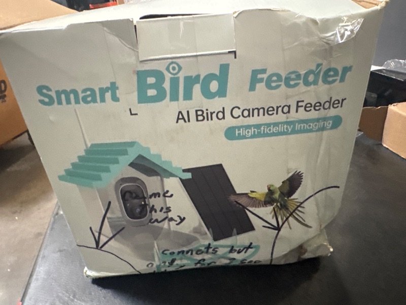 Photo 1 of Bird Feeder with Camera - AI Identify Bird Species,Live View,Instant Arrival Al.
