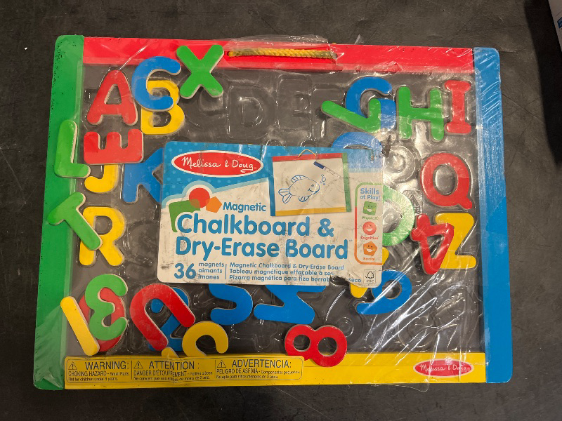 Photo 1 of Magnetic Chalkboard & Dry-Erase Board