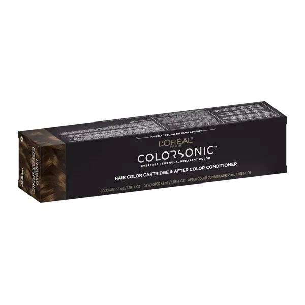 Photo 1 of L'Oreal Paris Colorsonic Ammonia Free Permanent Hair Color Cartridge - Device Sold Separately - Light Brown Natural 6