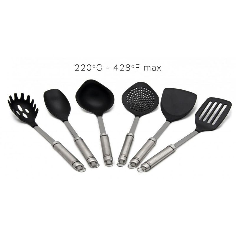 Photo 1 of 7-Piece Utensil Set - Stylish and Functional Soft Utensils with High End Durable Stainless Steel Handles, Dishwasher safe, 304 stainless steel, 2 Years Warranty
