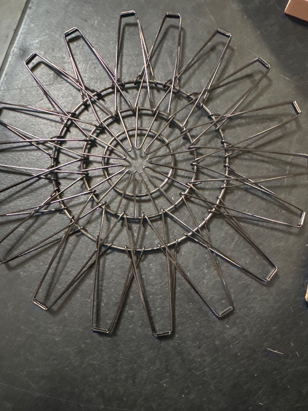 Photo 1 of metal folding fruit basket 