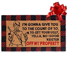 Photo 1 of MAINEVENT I'm Gonna Give You to The Count of 10 Door Mat 30x17 In (1541)