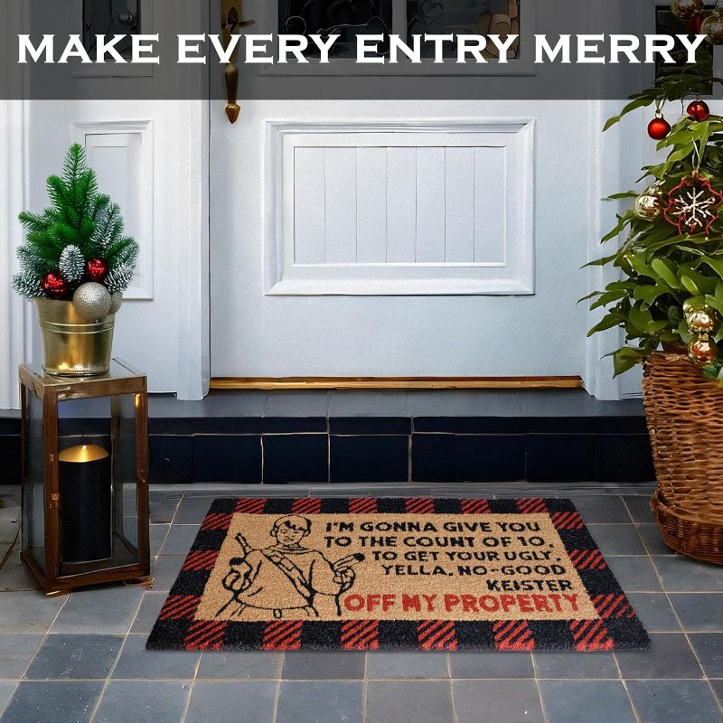 Photo 1 of MAINEVENT I'm Gonna Give You to The Count of 10 Door Mat 30x17 In (1541)