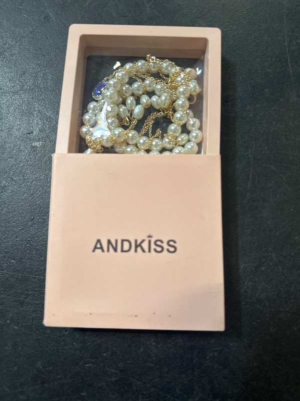 Photo 1 of ANDKISS fake pearl necklace
