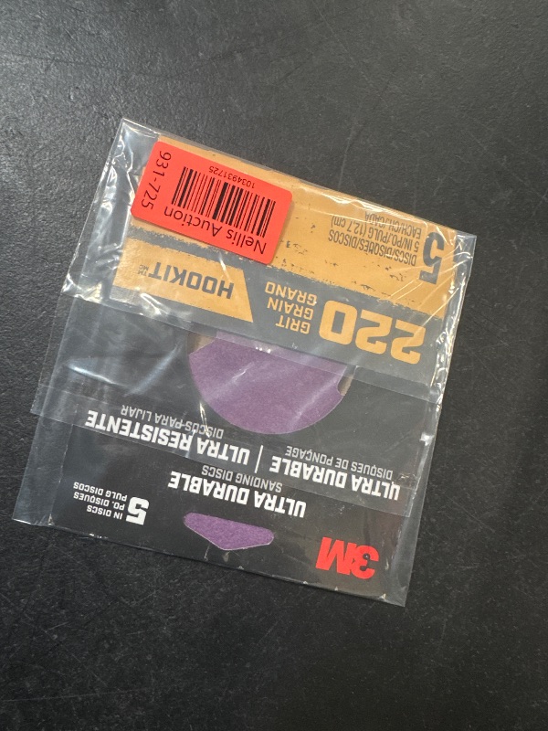 Photo 1 of 3M Sand DISC 220G 5X5 5PK