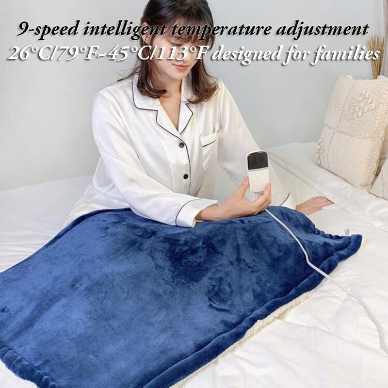 Photo 1 of Electric Blanket Electric Blanket Comfort Wool Lap Heating Blanket for Home Sofa Office Electric