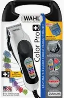 Photo 1 of Wahl Color Pro Plus Corded Electric Hair Clipper Set with Color Coded Attachment Guards