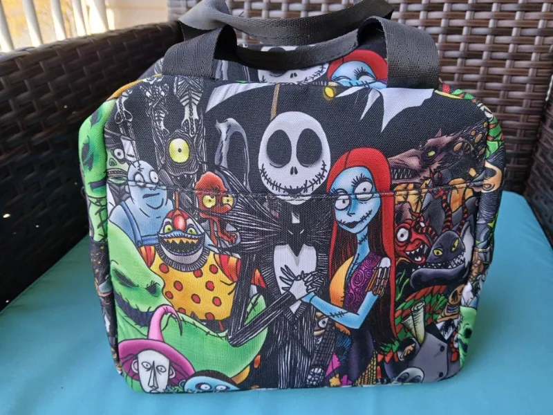 Photo 1 of nightmare before christmas insulated lunch bag in good condition
