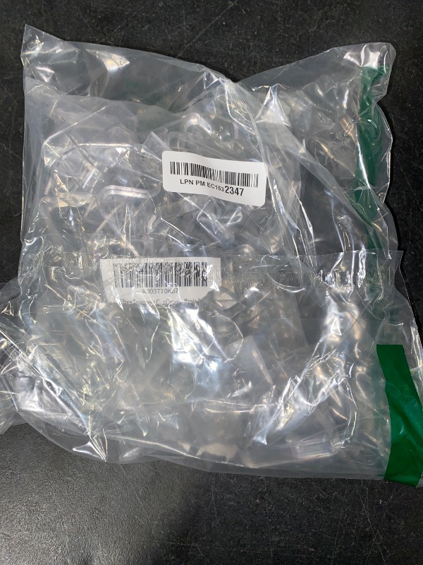 Photo 1 of 48 Pieces Transparent Clear Tablecloth Clips, Plastic Table Cloth Clips?Windproof Table Cover Holder Clamps Table Cloth Holder for Christmas Home Wedding Party Indoor Outdoor Camping Picnic (Large)