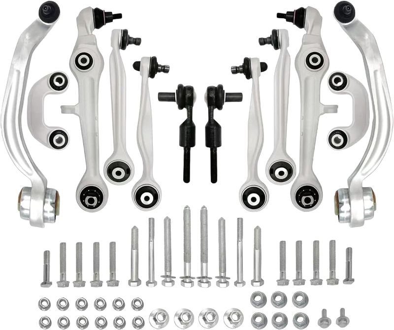 Photo 1 of Front Control Arm Suspension Kit Upper & Lower Compatible with Audi 2000-2008 A4 A4 Quattro(Set of 12)