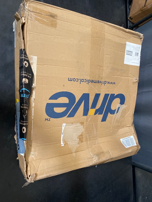 Photo 1 of Medline Steel Drop-Arm Commode, 350 lb Weight Capacity