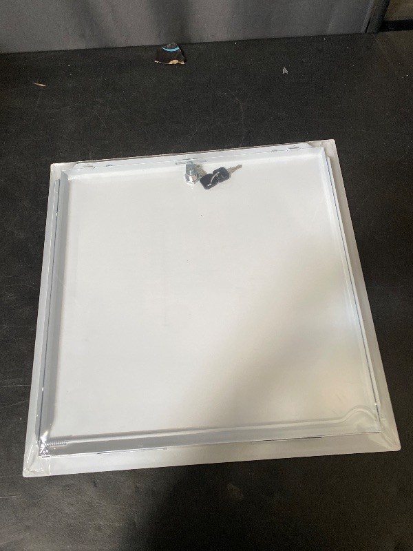 Photo 1 of Thicken 1mm 24 x 24 Access Panel for Drywall,Attic Door, Ceiling Access Panel for Drywall,24x24 Metal Access Panels are Thickened to 1mm to Solve The Problem of Fragile Panels
