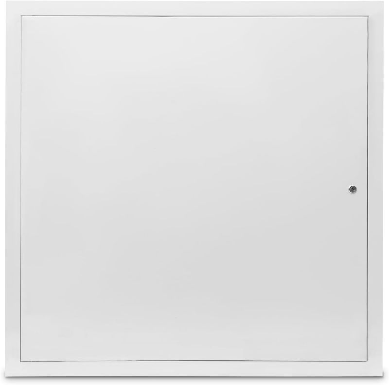 Photo 1 of Thicken 1mm 24 x 24 Access Panel for Drywall,Attic Door, Ceiling Access Panel for Drywall,24x24 Metal Access Panels are Thickened to 1mm to Solve The Problem of Fragile Panels
