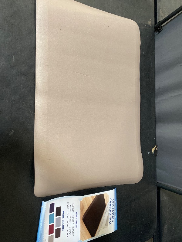 Photo 1 of KitchenClouds Kitchen Mat Cushioned Anti Fatigue Rug 17.3"x28" Waterproof Non Slip Standing Desk Mat Comfort Floor Mats for Kitchen House Sink Office