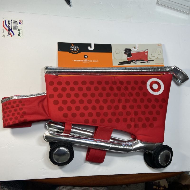 Photo 1 of Target Shopping Cart Dog Costume Full Body MED 40lbs Hyde & Eek