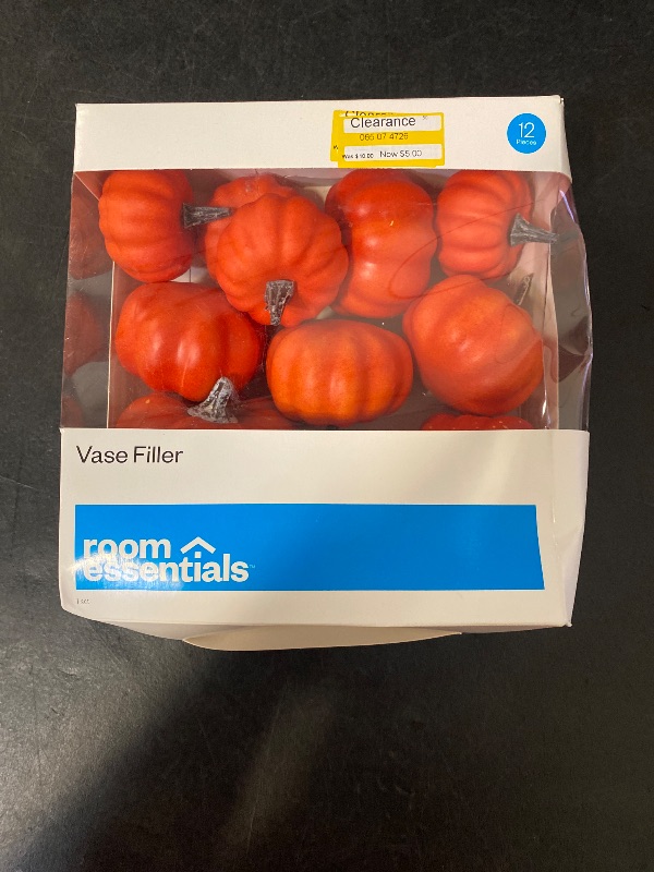 Photo 1 of Room Essentials Pumpkin Vase Filler 12 Pc New