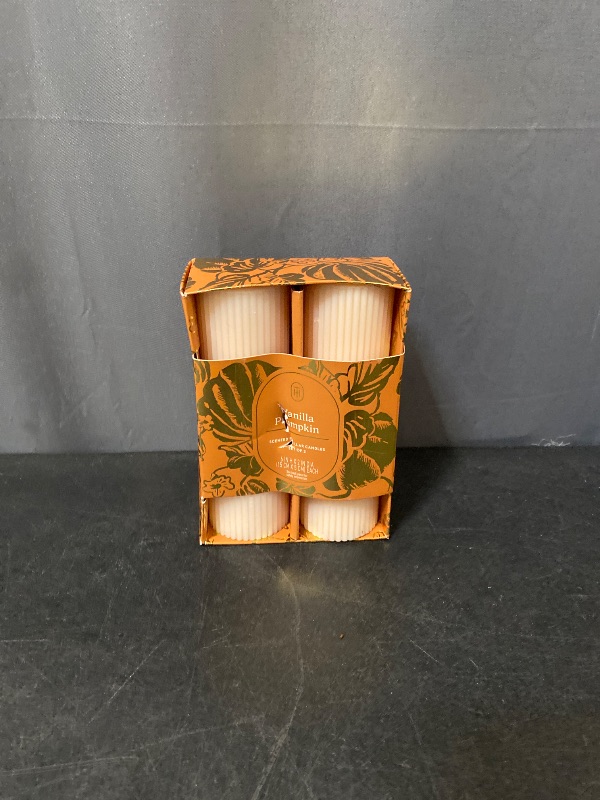 Photo 1 of vanilla pumpkin candle sets of 2