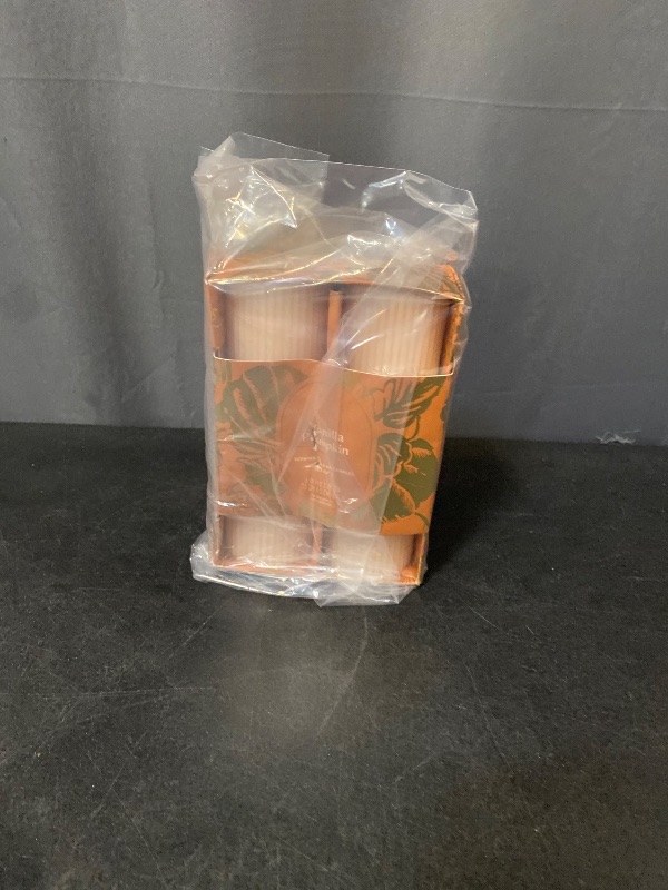 Photo 1 of vanilla pumpkin candle sets of 2