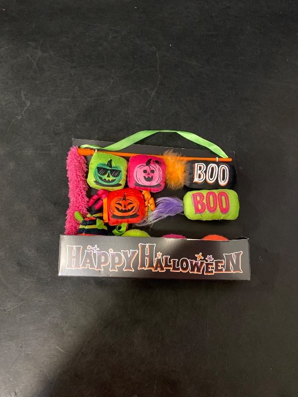 Photo 1 of Halloween Cauldron Bundle Plush Cat Toy Set - 10pc - Hyde and EEK! Boutique