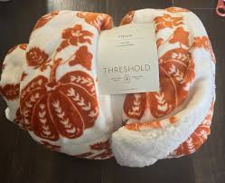 Photo 1 of threshold throw blanket.  