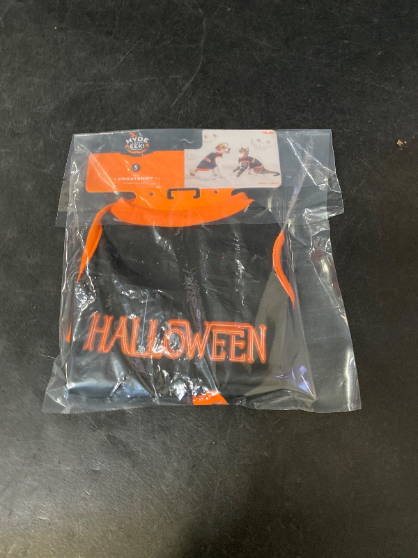 Photo 1 of (S) Halloween Dog and Cat Sweatshirt - Hyde and EEK! Boutique size s 