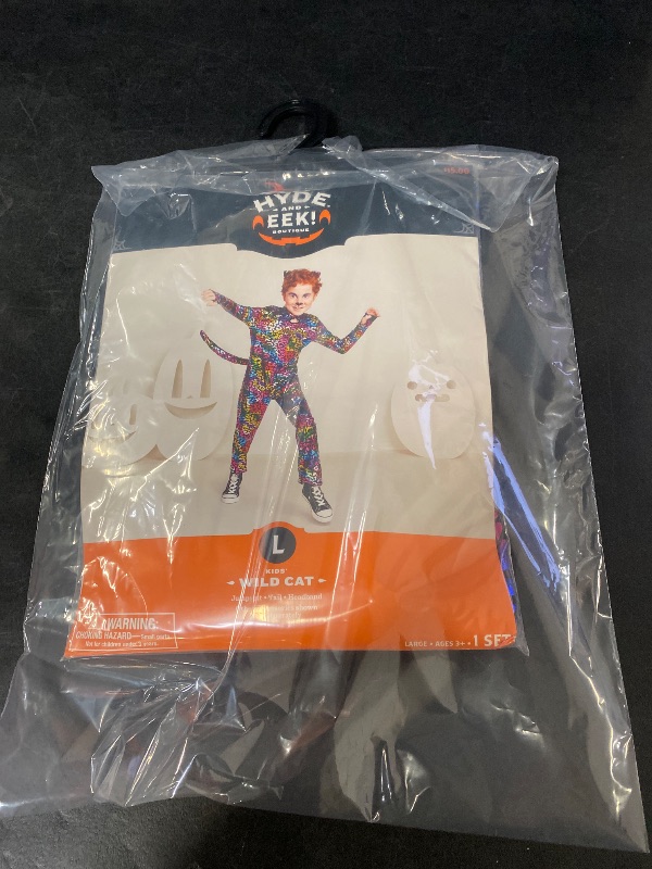 Photo 1 of (S) kids wild cat costume 