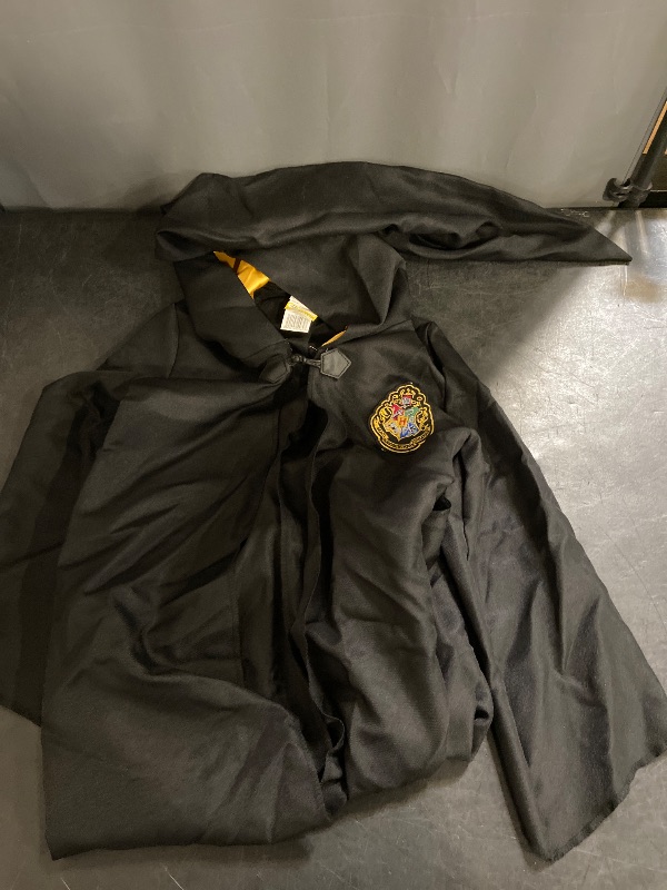 Photo 1 of One Size Warner Bros. Harry Potter Kids' Hogwarts Halloween Costume Robe Black