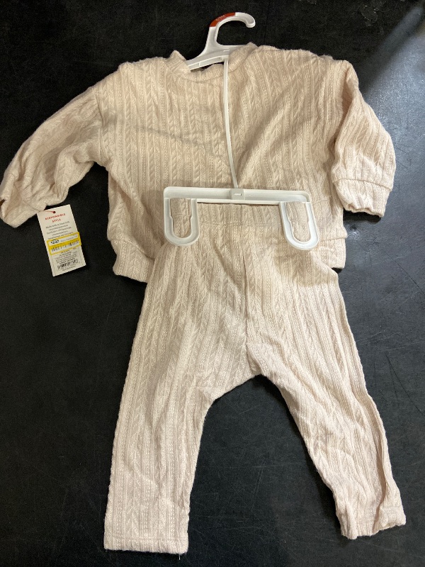 Photo 1 of 6-9M Baby Sweater Set Cream