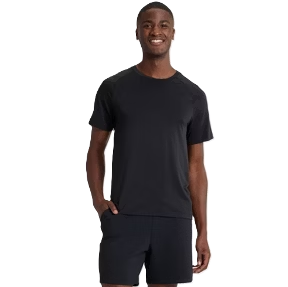 Photo 1 of M Men's Short Sleeve Seamless T-Shirt Black