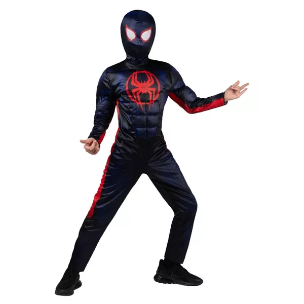 Photo 1 of M Marvel Youth Miles Morales Halloween Costume