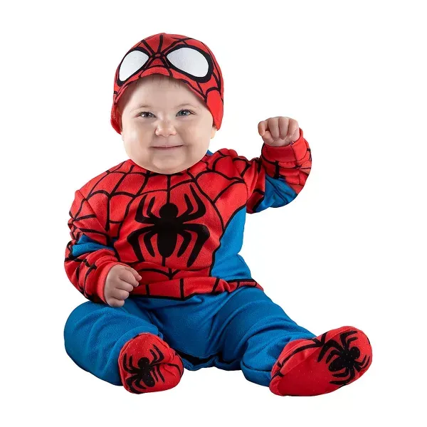 Photo 1 of 0-6 Months Infant Boys' Spider-Man Costume Red