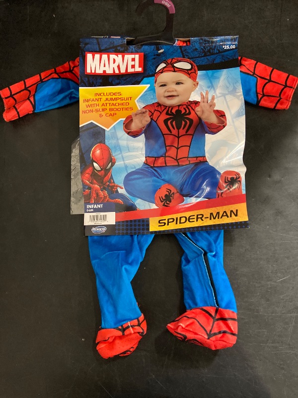 Photo 1 of 0-6 Months Infant Boys' Spider-Man Costume Red