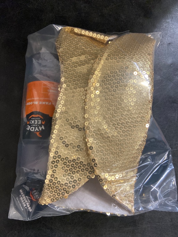 Photo 1 of 3 Item Seasonal & Party Supplies Bundle | 1 Hat, 1 Face Mask, 1 Fake Blood