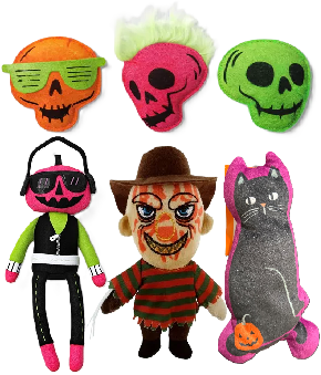 Photo 1 of 4 Item Seasonal & Party Supplies Bundle | 4 Cat Toys, 2 Plushies