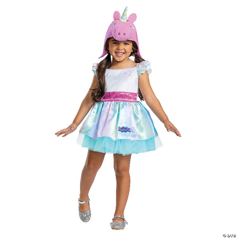 Photo 1 of 3-4T Toddler Peppa Unicorn Costume