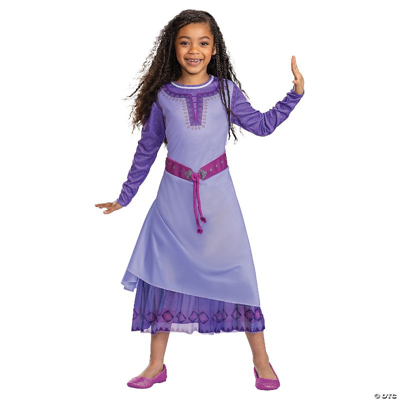 Photo 1 of M 7-8 Girl’s Classic Disney Wish Asha Costume Purple