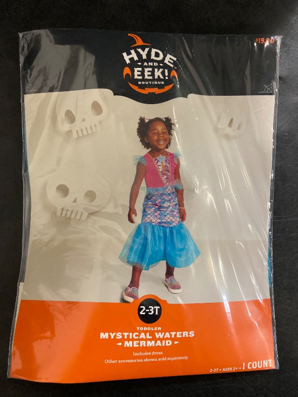 Photo 1 of 2-3T Toddler Magical Mermaid Costume Dress - Hyde and EEK! Boutique Aqua Blue