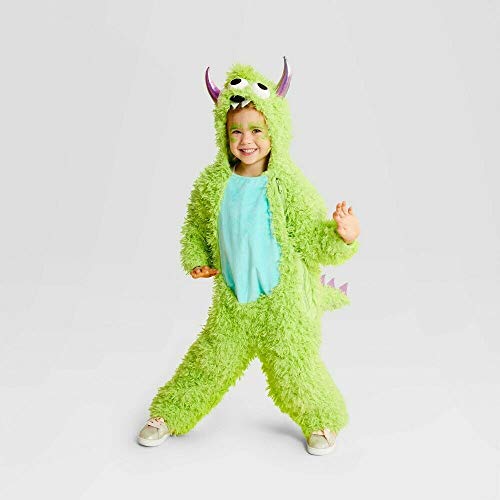 Photo 1 of 18-24M Toddler Halloween Costume Jumpsuit Monster Orange