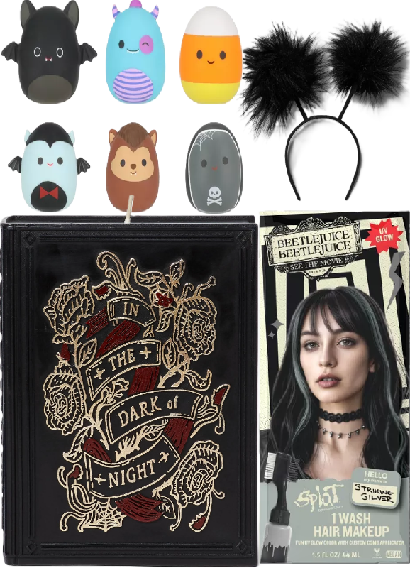Photo 1 of 4 Item Seasonal & Party Supplies, Hair Care | 1 Candle, 1 Toy, 1 Headband, 1 Hair Makeup
