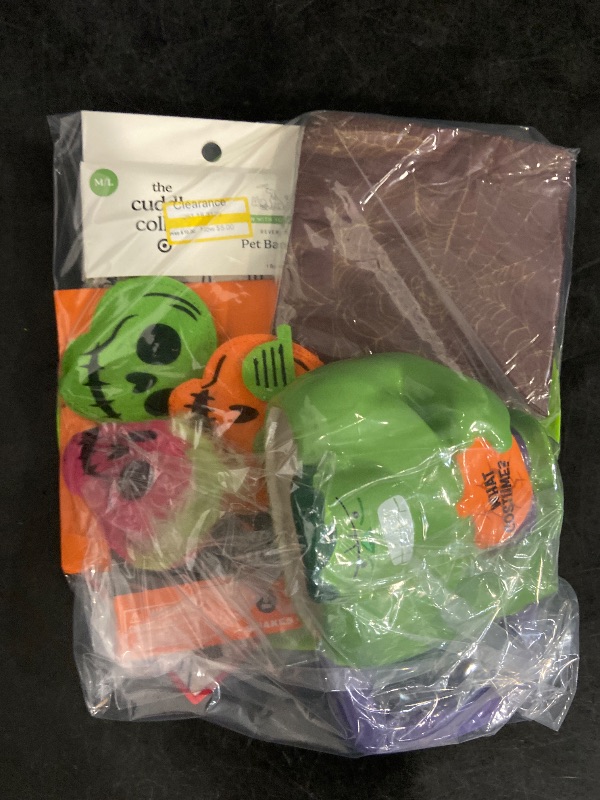 Photo 1 of 6 Item Seasonal & Party Supplies, Kitchen & Dining, Pet Supplies | 1 Plate, 1 Cup, 3 Pet Toys, 20 Napkins, 8 Snake Toys, 1 Pet Bandana