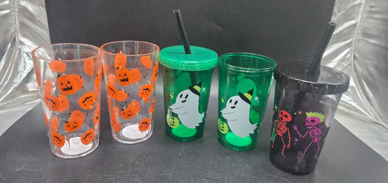 Photo 1 of 6 HAlloween Theme Kids Cups 12oz 