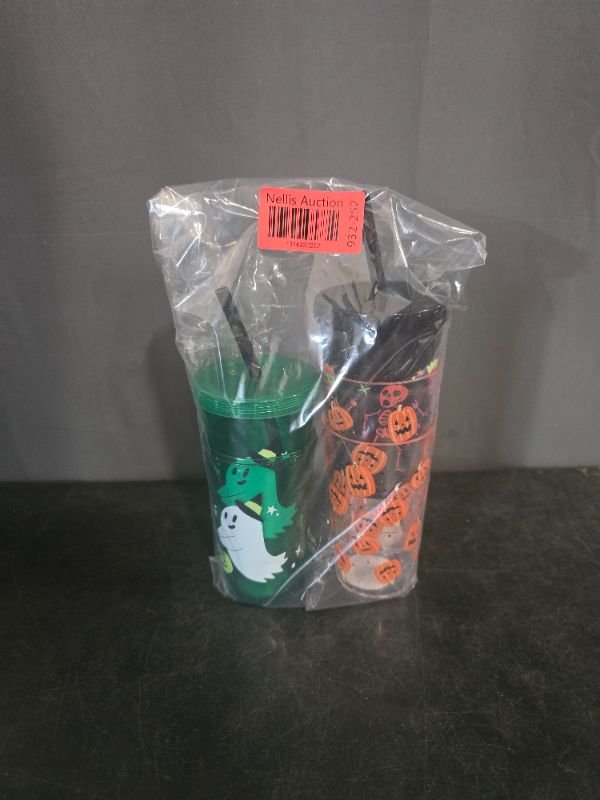Photo 1 of 6 HAlloween Theme Kids Cups 12oz 