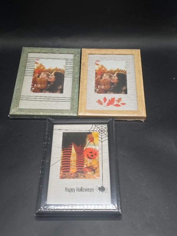Photo 1 of 3pk Fames - Holds 3”x 4” Or 4”x 6” Picture