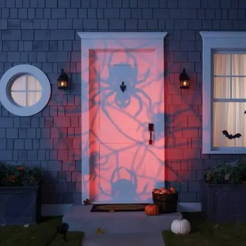 Photo 1 of LED Cascading Spider Halloween Lightshow Projection - Hyde & EEK! Boutique™