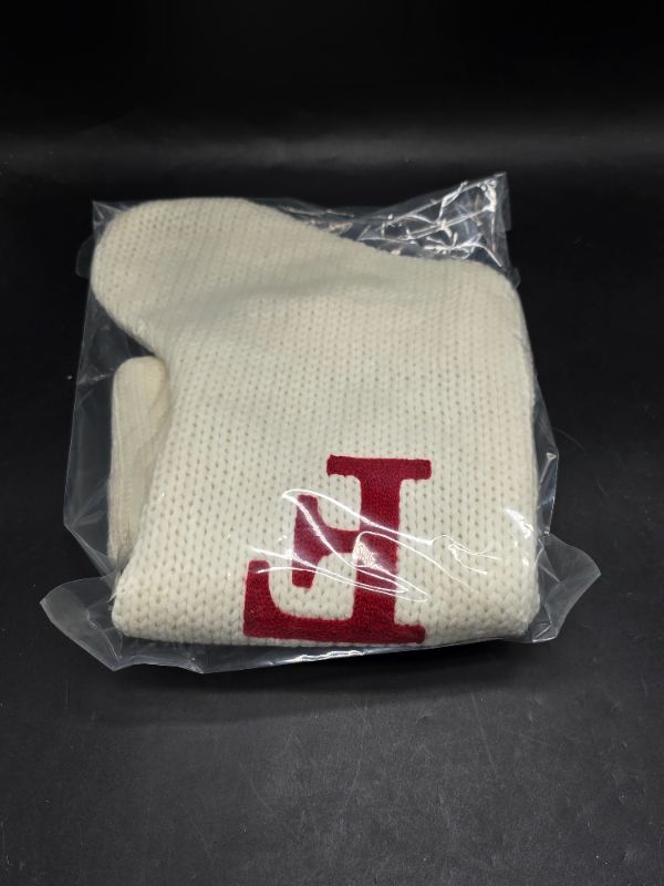 Photo 1 of Knit Monogram Christmas Stocking White F - Wondershop™ 20"